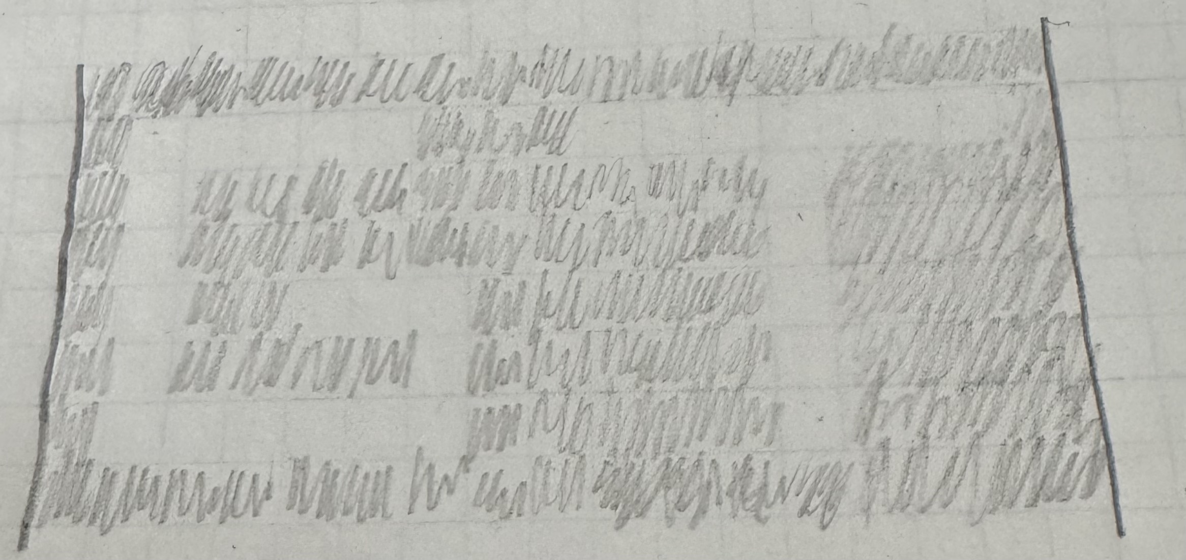 Design of author's initials with the shaded boxes reversed